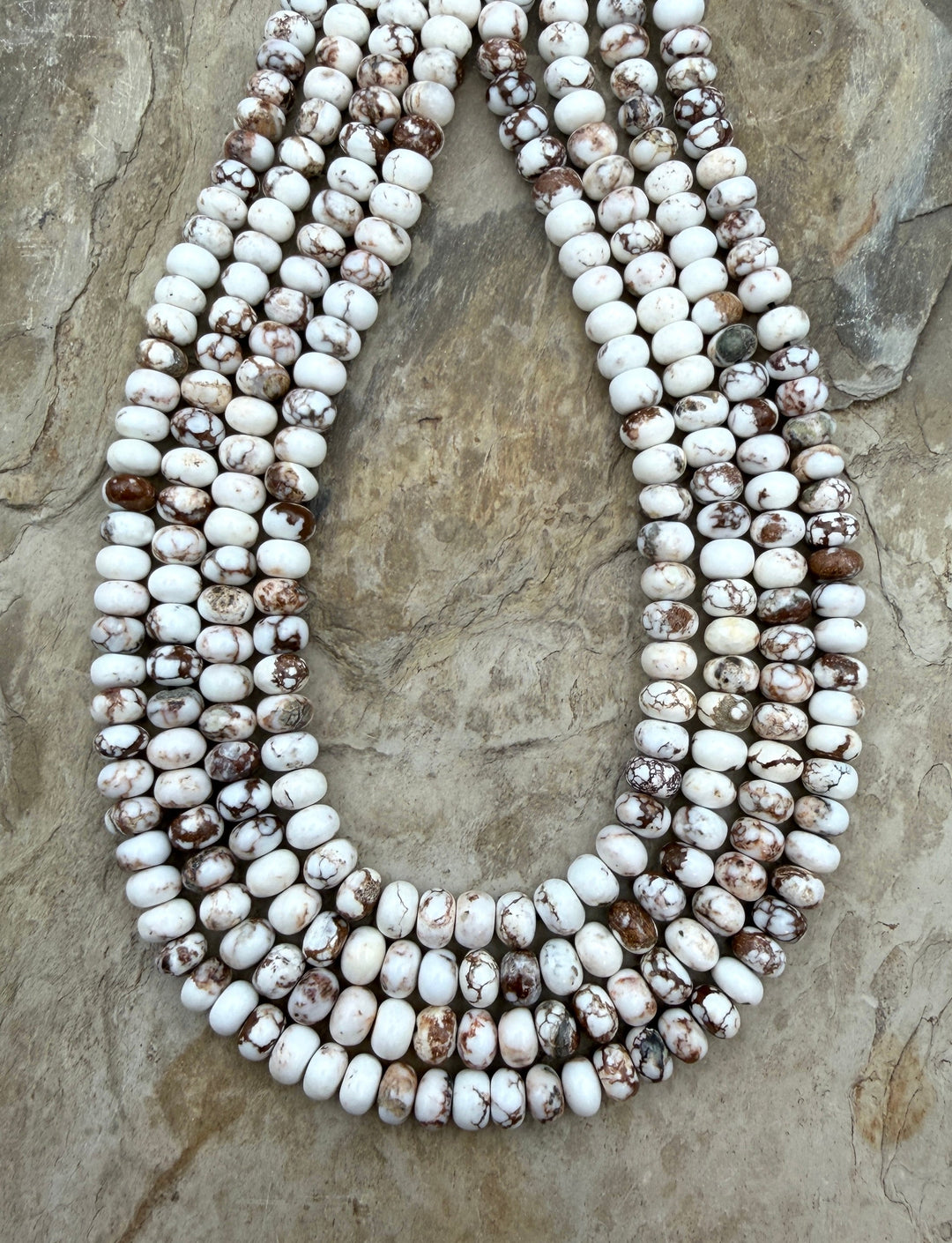 RARE AAA+ Arizona Wild Horse Small Rondelle Beads 6mm (More