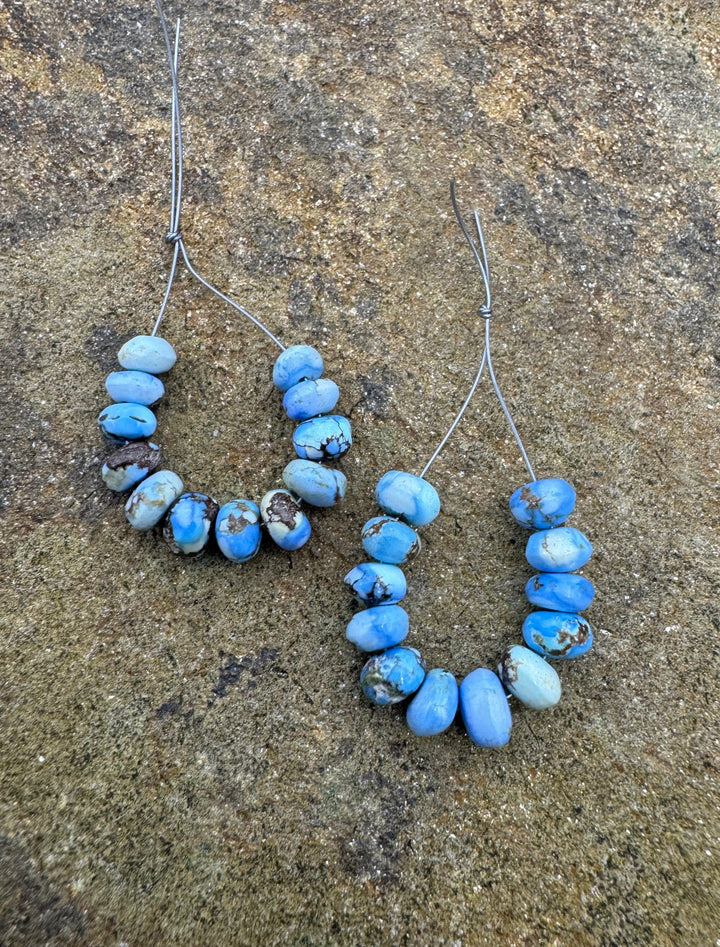 RARE AAA+ Golden Hills Turquoise (Kazakhstan) 4mm Handcut