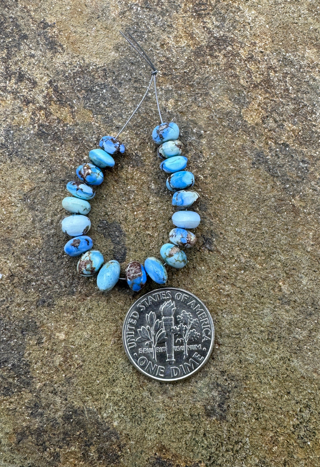 RARE AAA+ Golden Hills Turquoise (Kazakhstan) 5-5.5mm