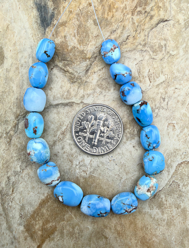 RARE AAA+ Golden Hills Turquoise (Kazakhstan) Graduated