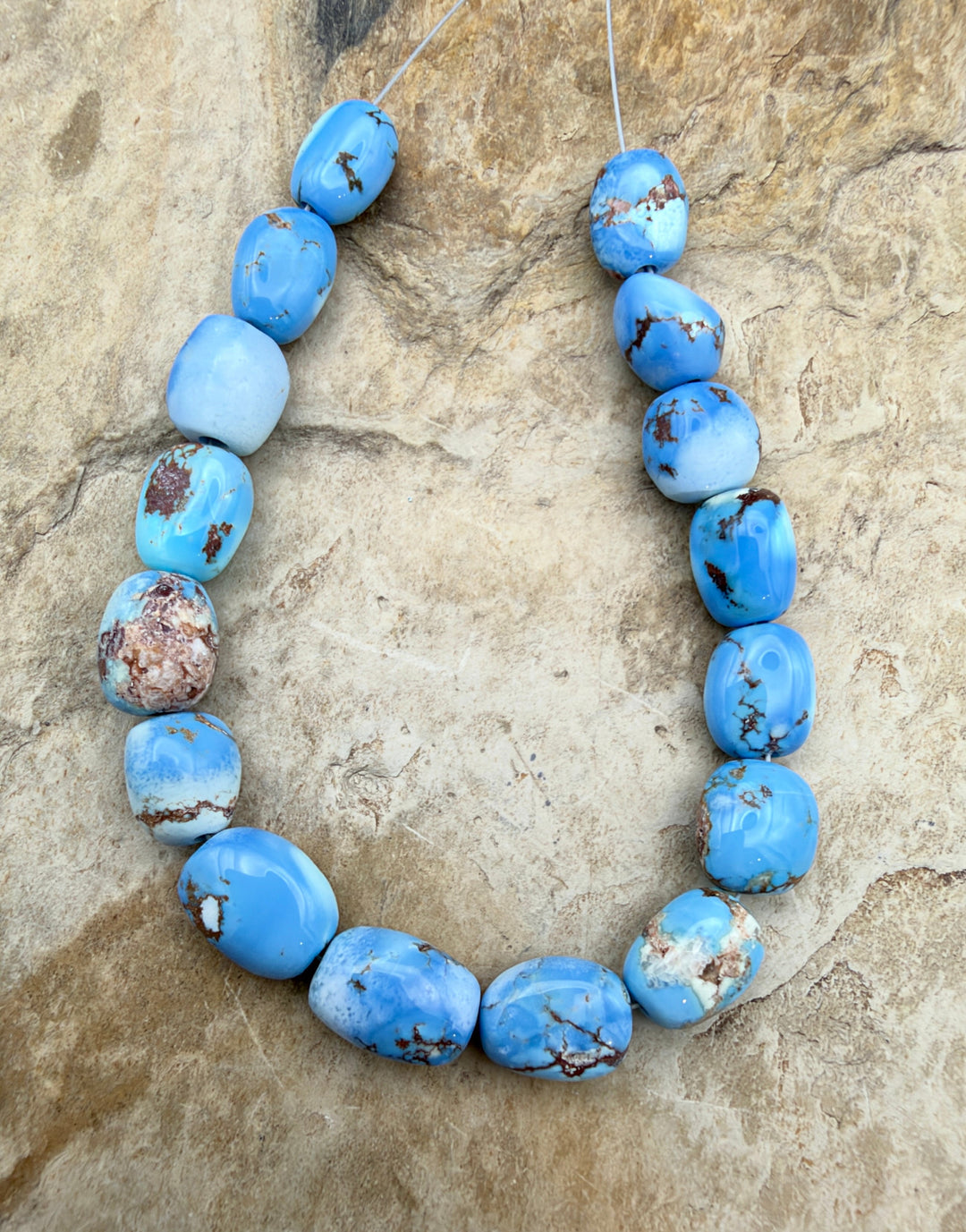 RARE AAA+ Golden Hills Turquoise (Kazakhstan) Graduated