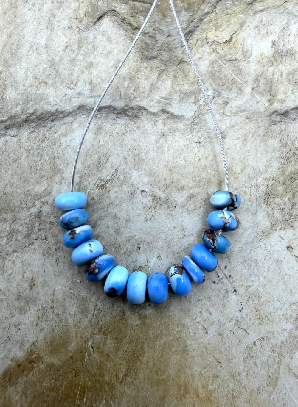 RARE AAA+ Golden Hills Turquoise (Kazakhstan) Handcut 4mm