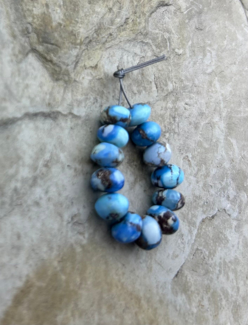 RARE AAA+ Golden Hills Turquoise (Kazakhstan) Handcut 6-7mm