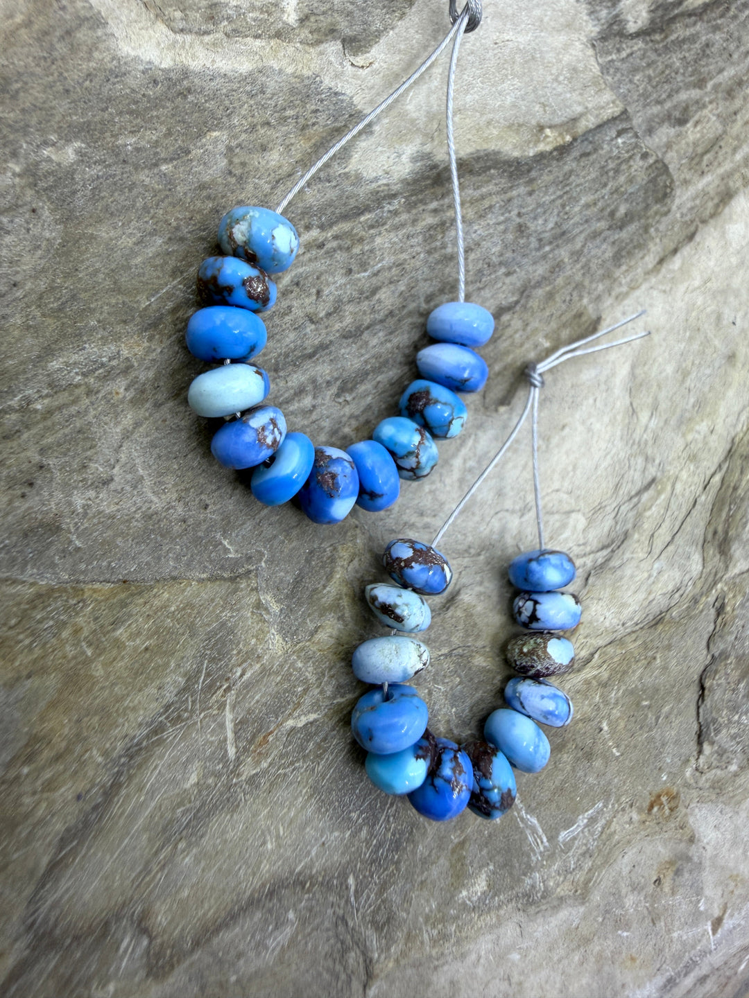 RARE AAA+ Golden Hills Turquoise (Kazakhstan) Handcut 6mm