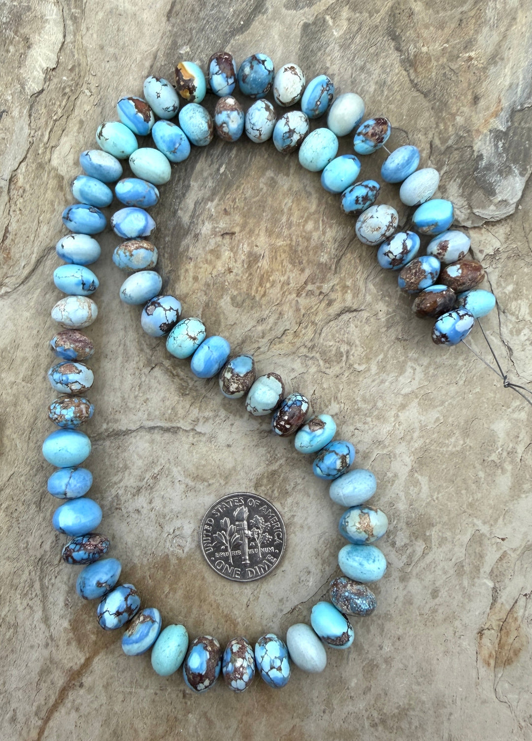 RARE AAA+ Golden Hills Turquoise (Kazakhstan) Handcut BIG