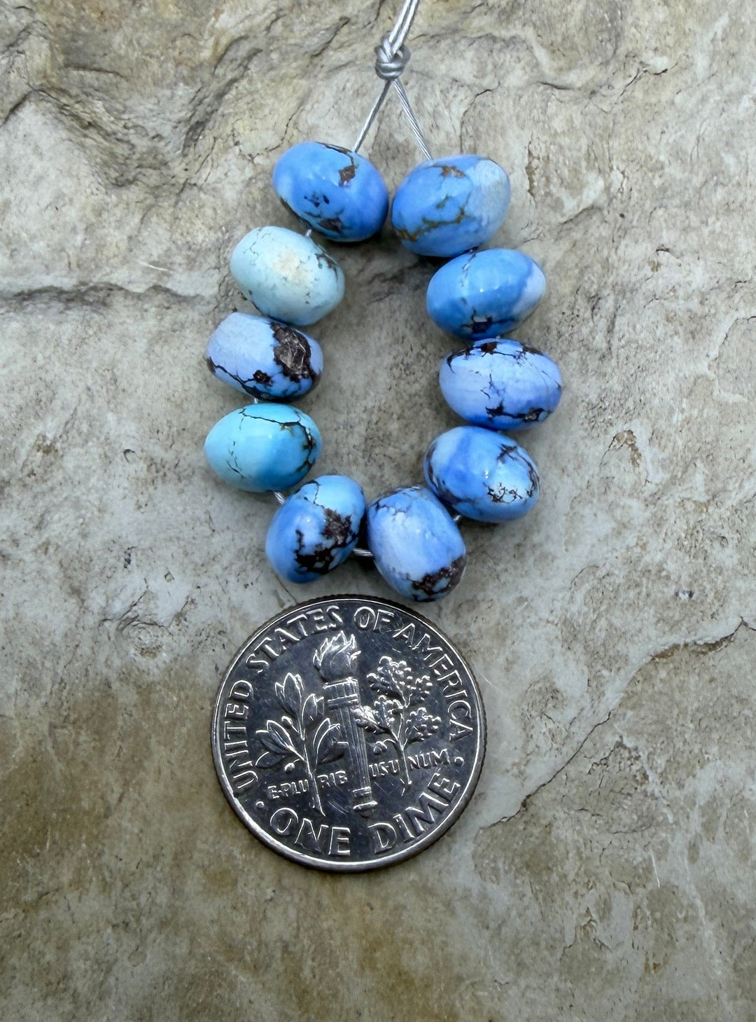 RARE AAA+ Golden Hills Turquoise (Kazakhstan) Handcut BIG