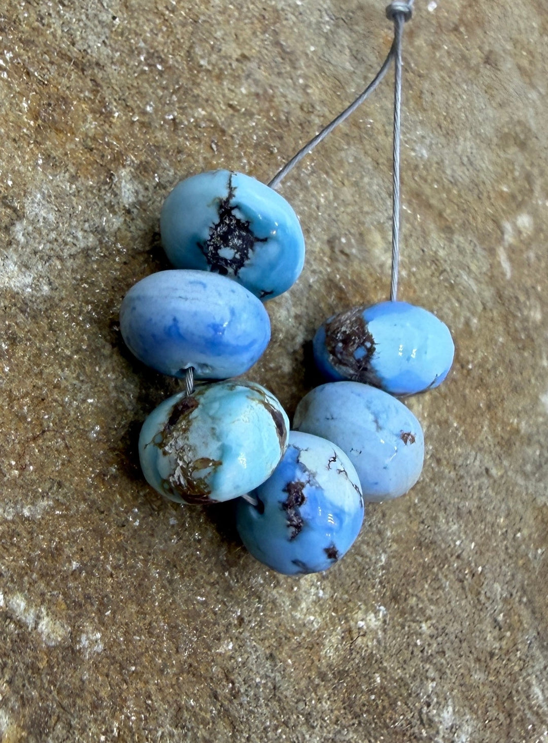 RARE AAA+ Golden Hills Turquoise (Kazakhstan) Handcut BIG