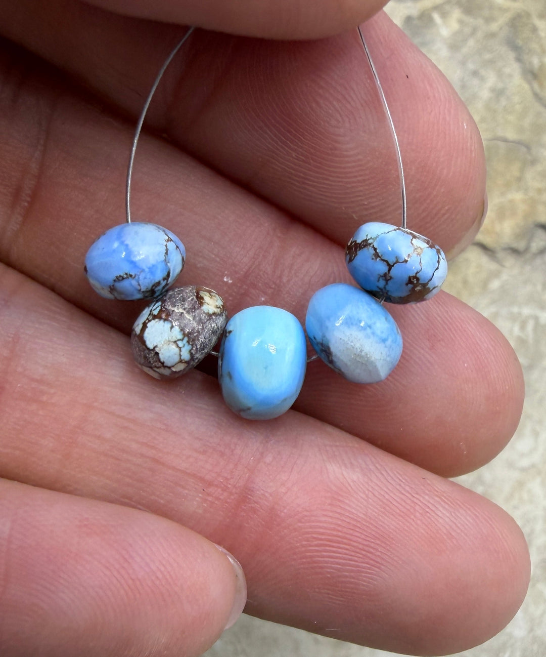 RARE AAA+ Golden Hills Turquoise (Kazakhstan) Handcut BIG