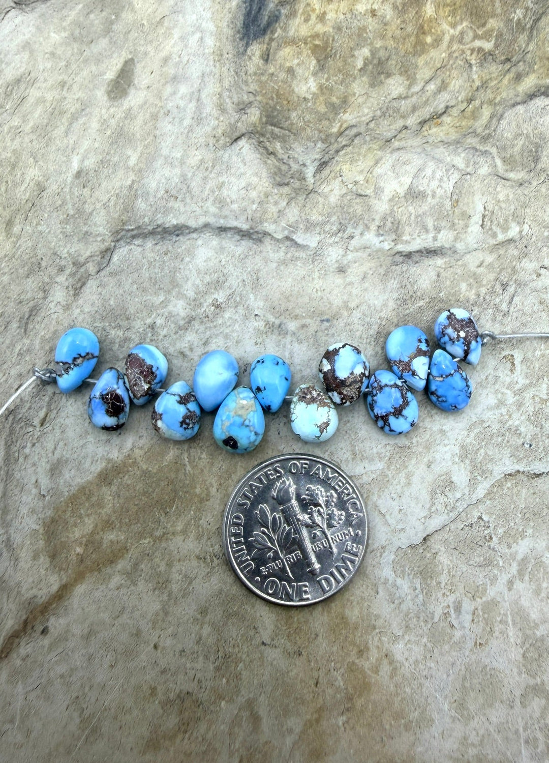 RARE AAA+ Golden Hills Turquoise (Kazakhstan) Handcut