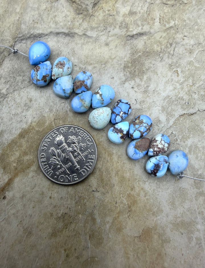 RARE AAA+ Golden Hills Turquoise (Kazakhstan) Handcut