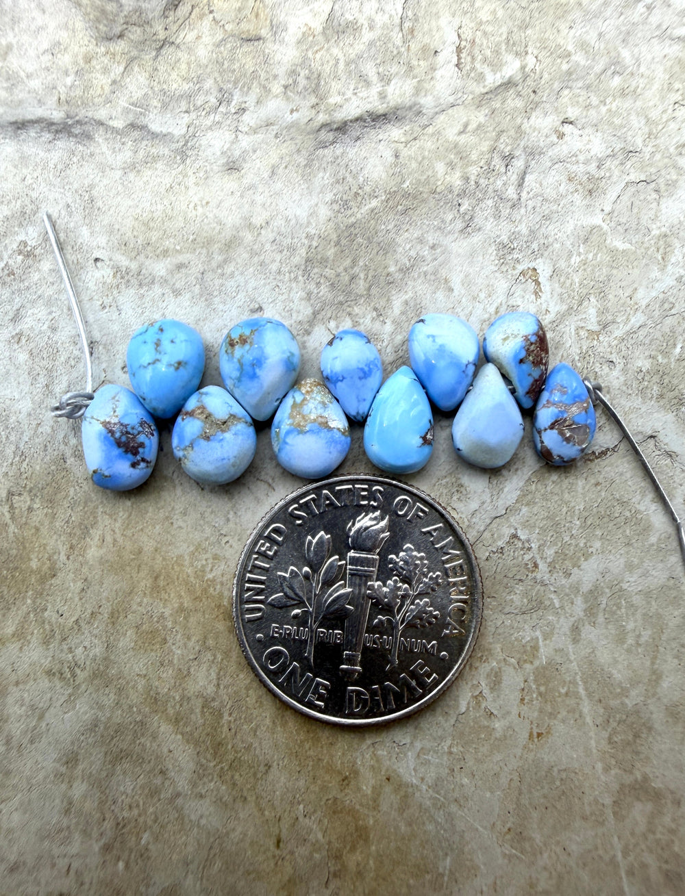 RARE AAA+ Golden Hills Turquoise (Kazakhstan) Handcut