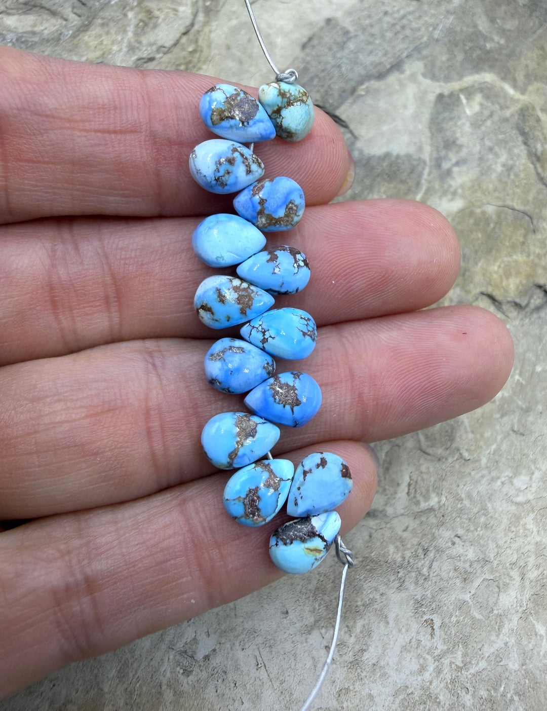 RARE AAA+ Golden Hills Turquoise (Kazakhstan) Handcut