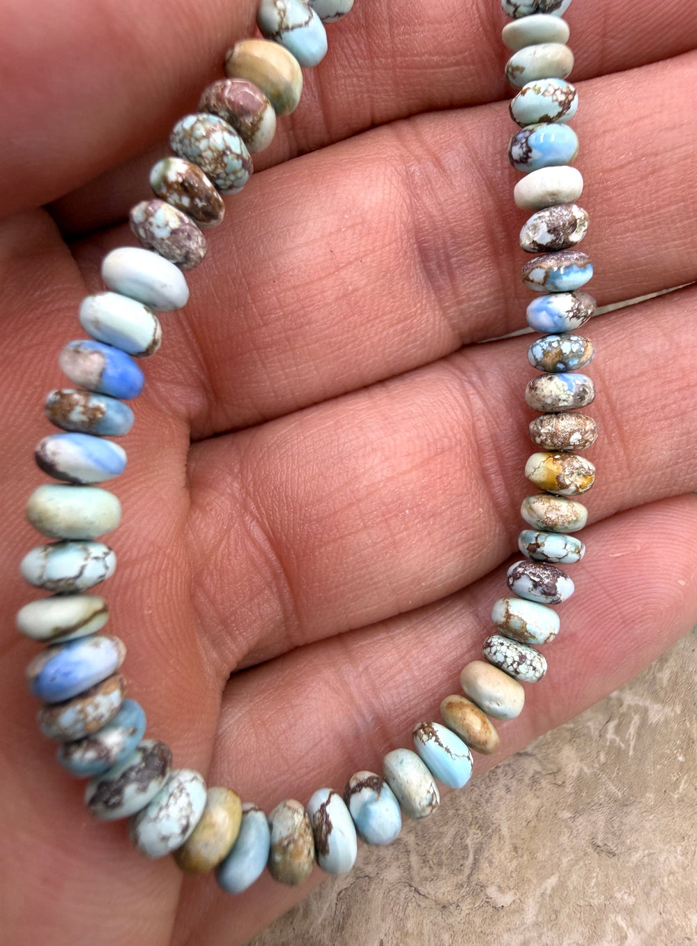 RARE AAA+ Golden Hills Turquoise (Kazakhstan) Handcut