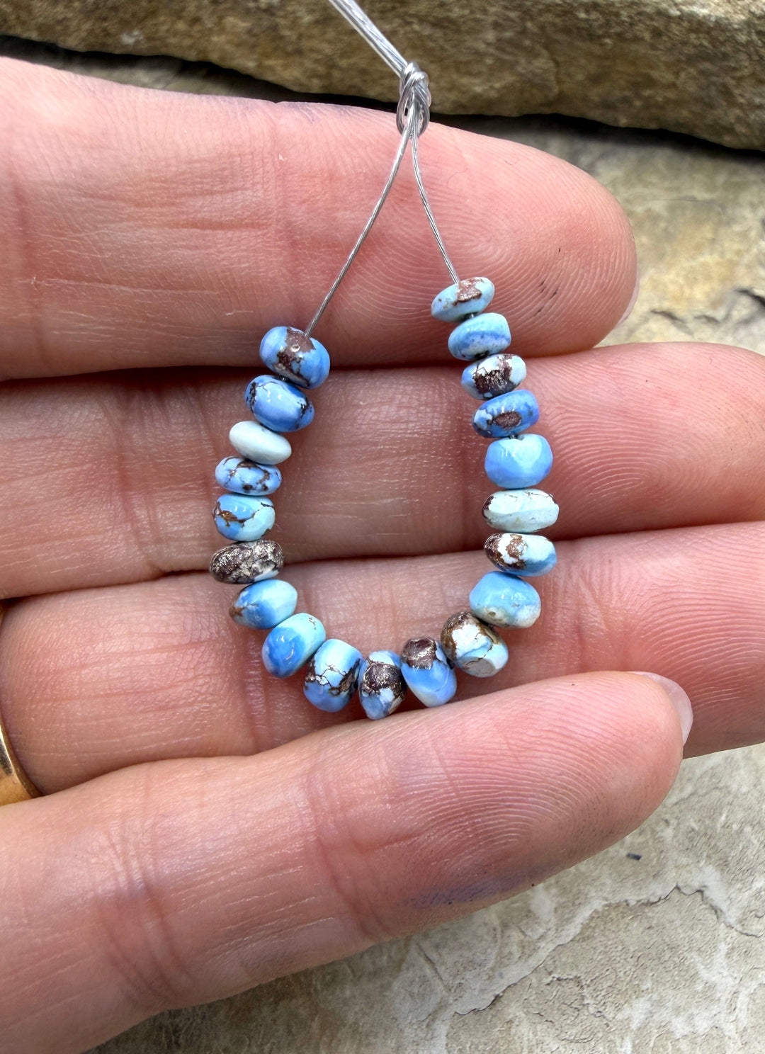 RARE AAA+ Golden Hills Turquoise (Kazakhstan) Handcut