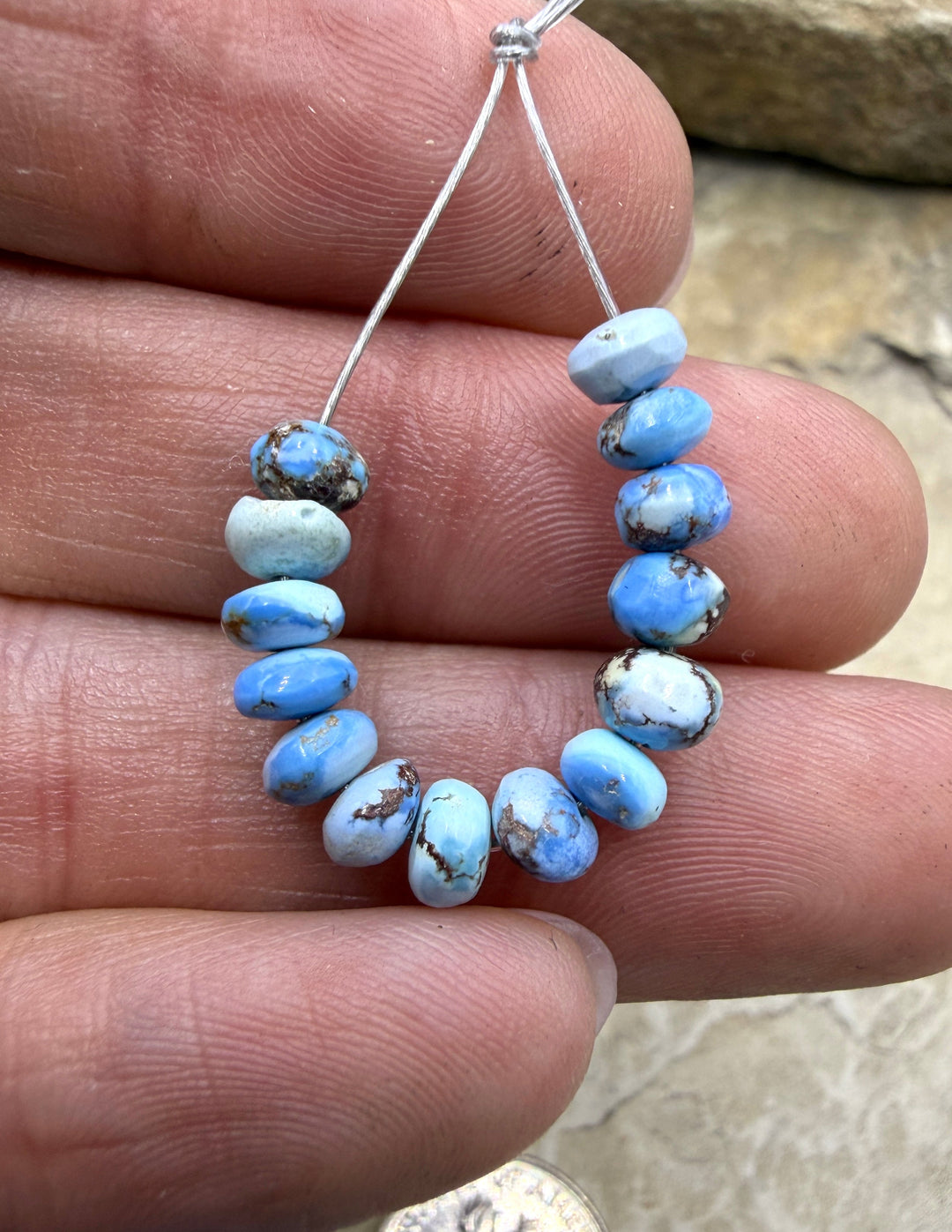 RARE AAA+ Golden Hills Turquoise (Kazakhstan) Handcut