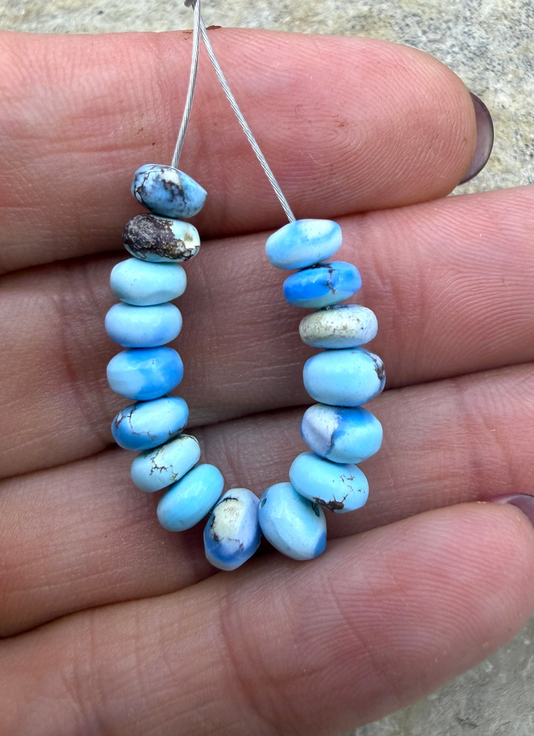 RARE AAA+ Golden Hills Turquoise (Kazakhstan) Handcut