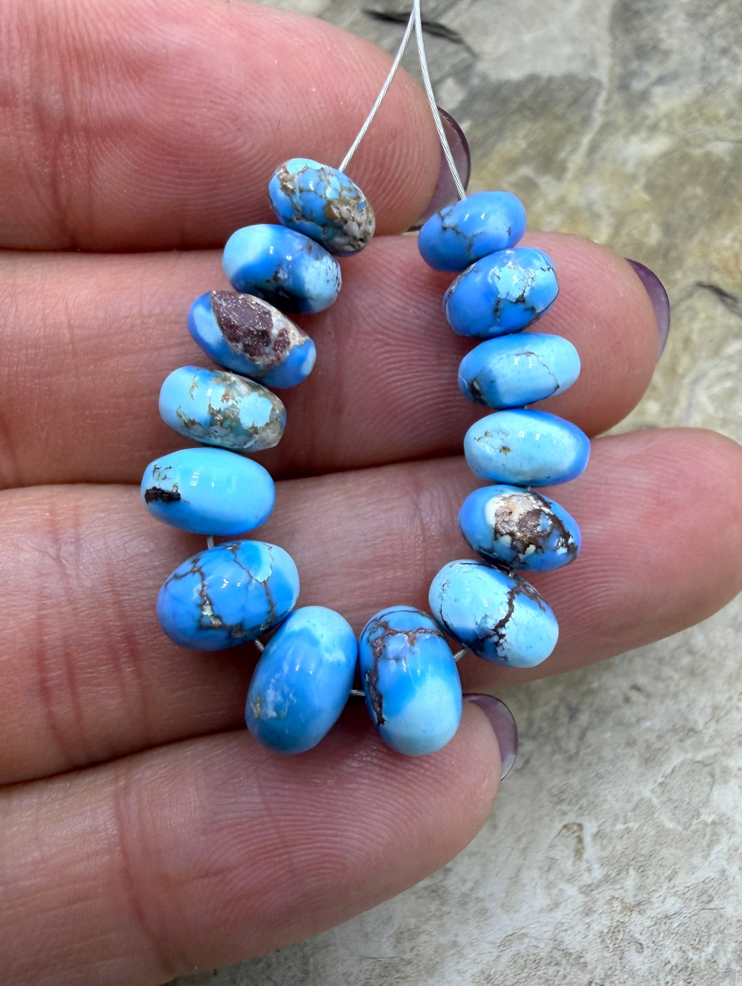 RARE AAA+ Golden Hills Turquoise (Kazakhstan) Handcut