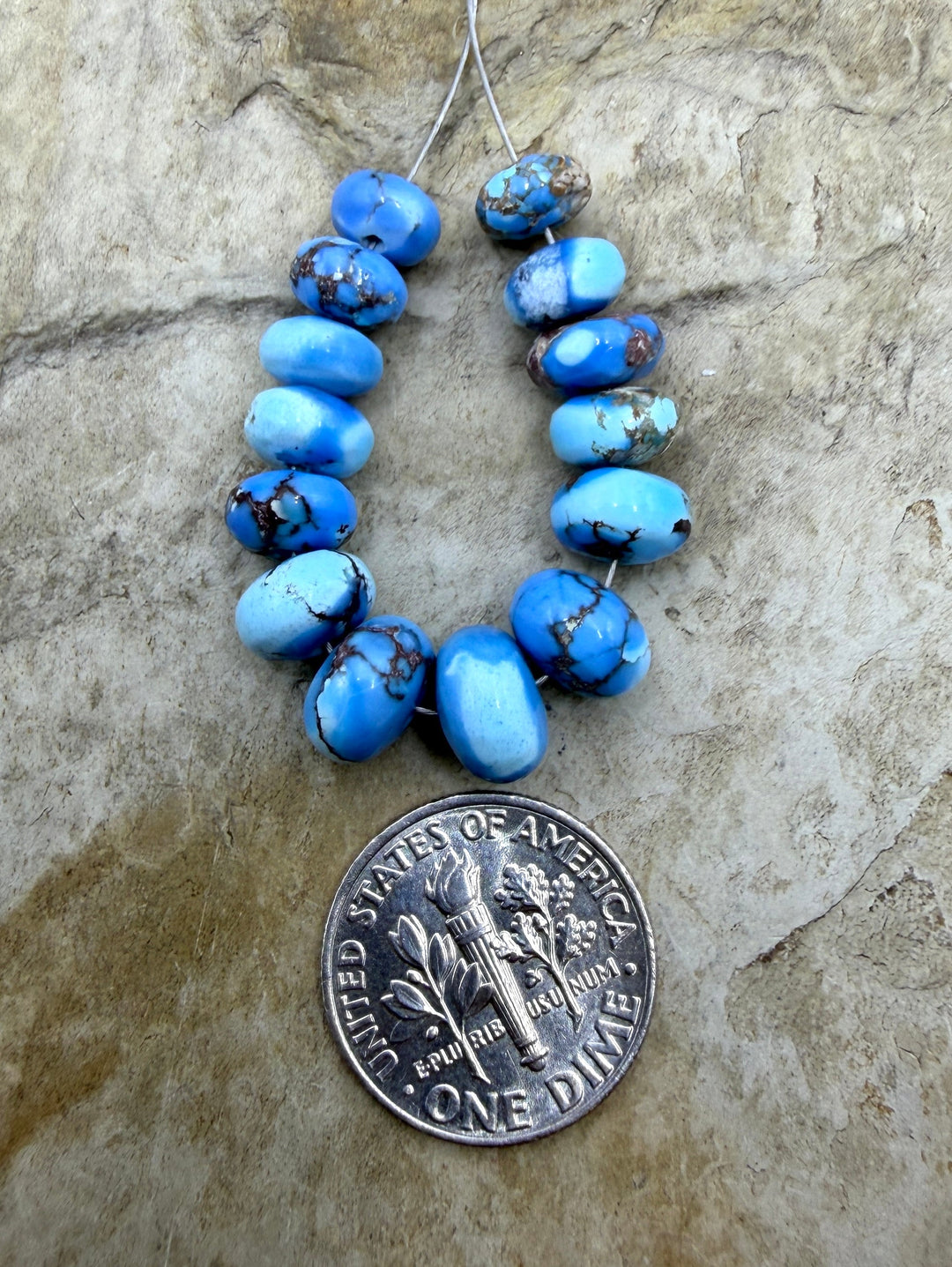 RARE AAA+ Golden Hills Turquoise (Kazakhstan) Handcut