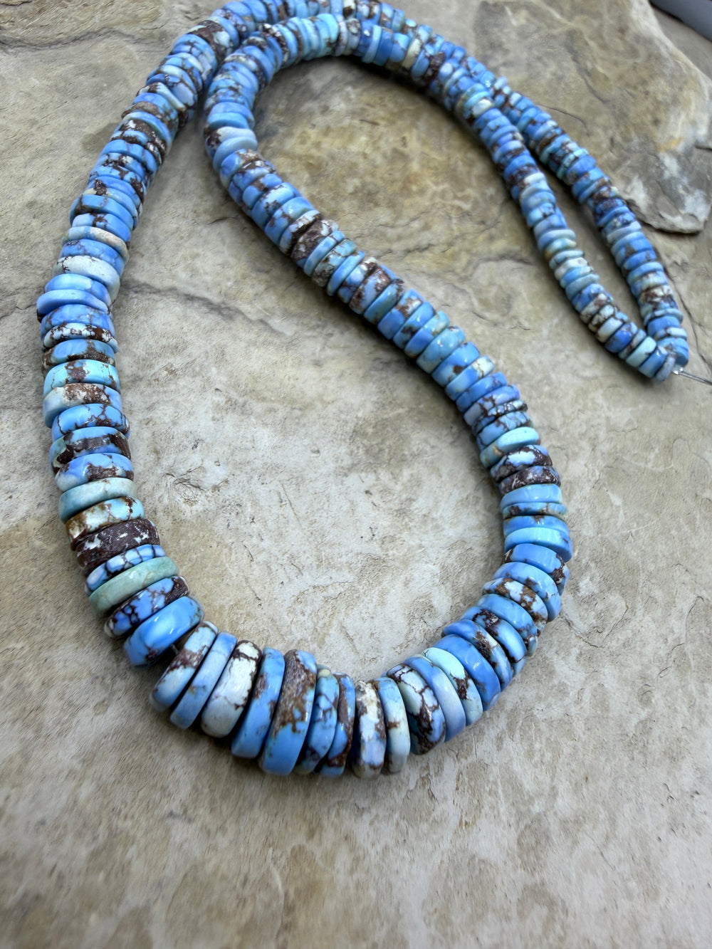 RARE AAA+ Golden Hills Turquoise (Kazakhstan) Heishi Beads