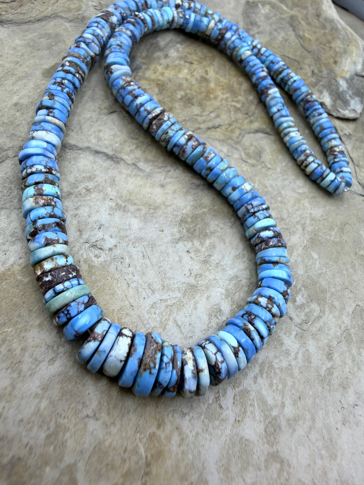 RARE AAA+ Golden Hills Turquoise (Kazakhstan) Heishi Beads