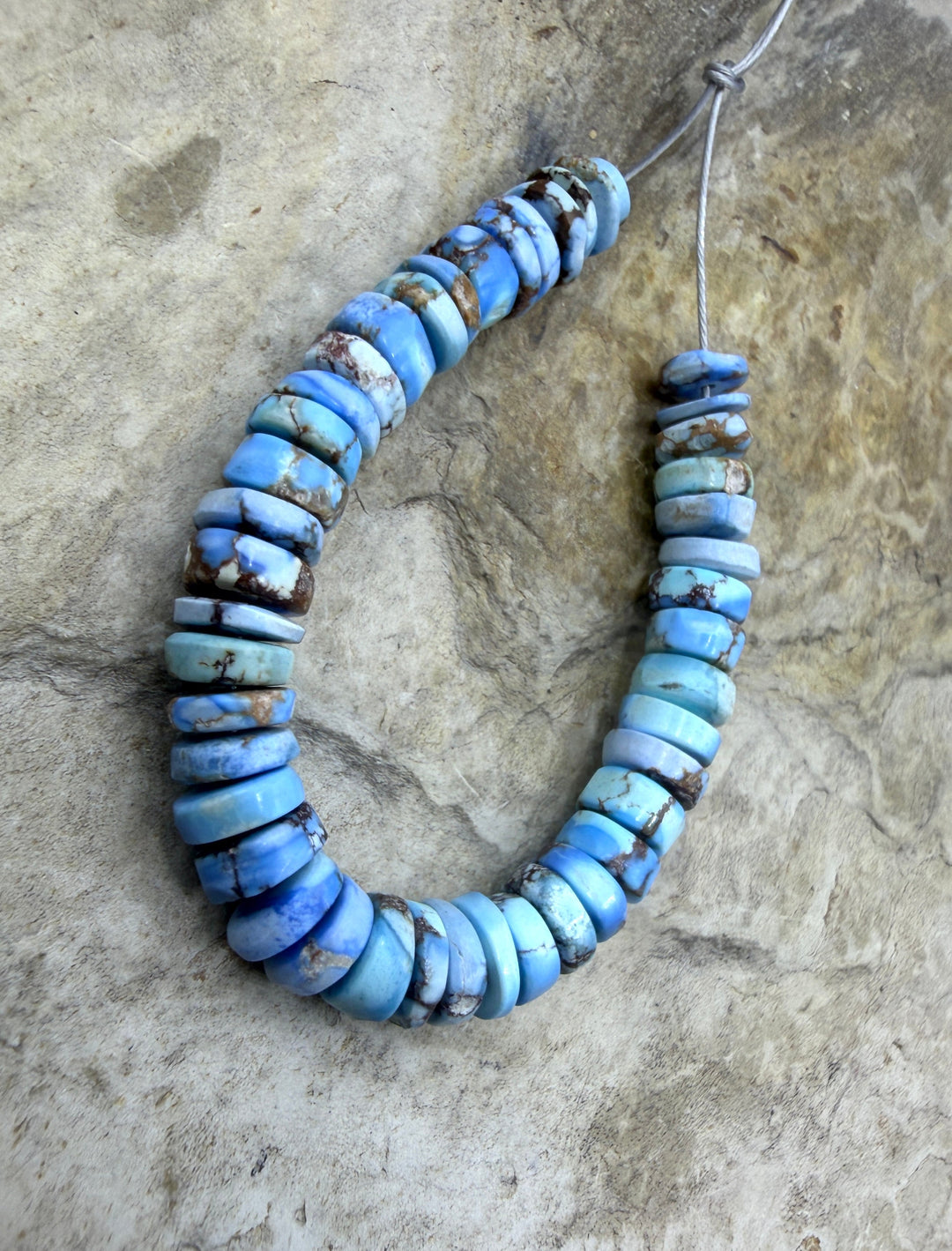 RARE AAA+ Golden Hills Turquoise (Kazakhstan) Heishi Beads
