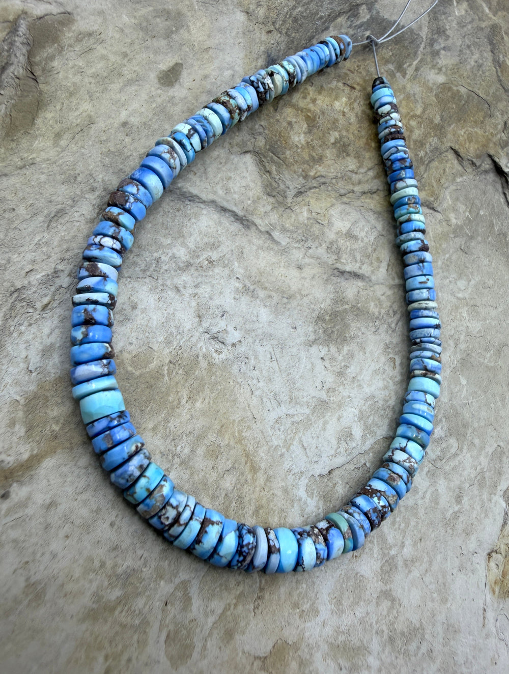 RARE AAA+ Golden Hills Turquoise (Kazakhstan) Heishi Beads