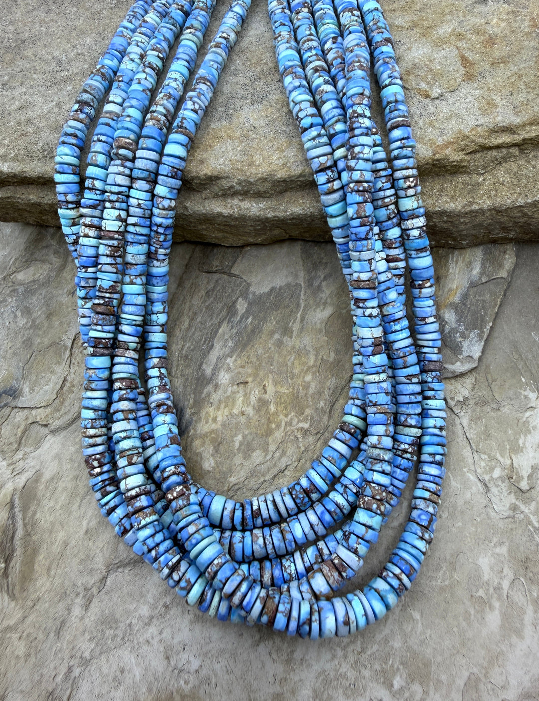 RARE AAA+ Golden Hills Turquoise (Kazakhstan) Heishi Beads