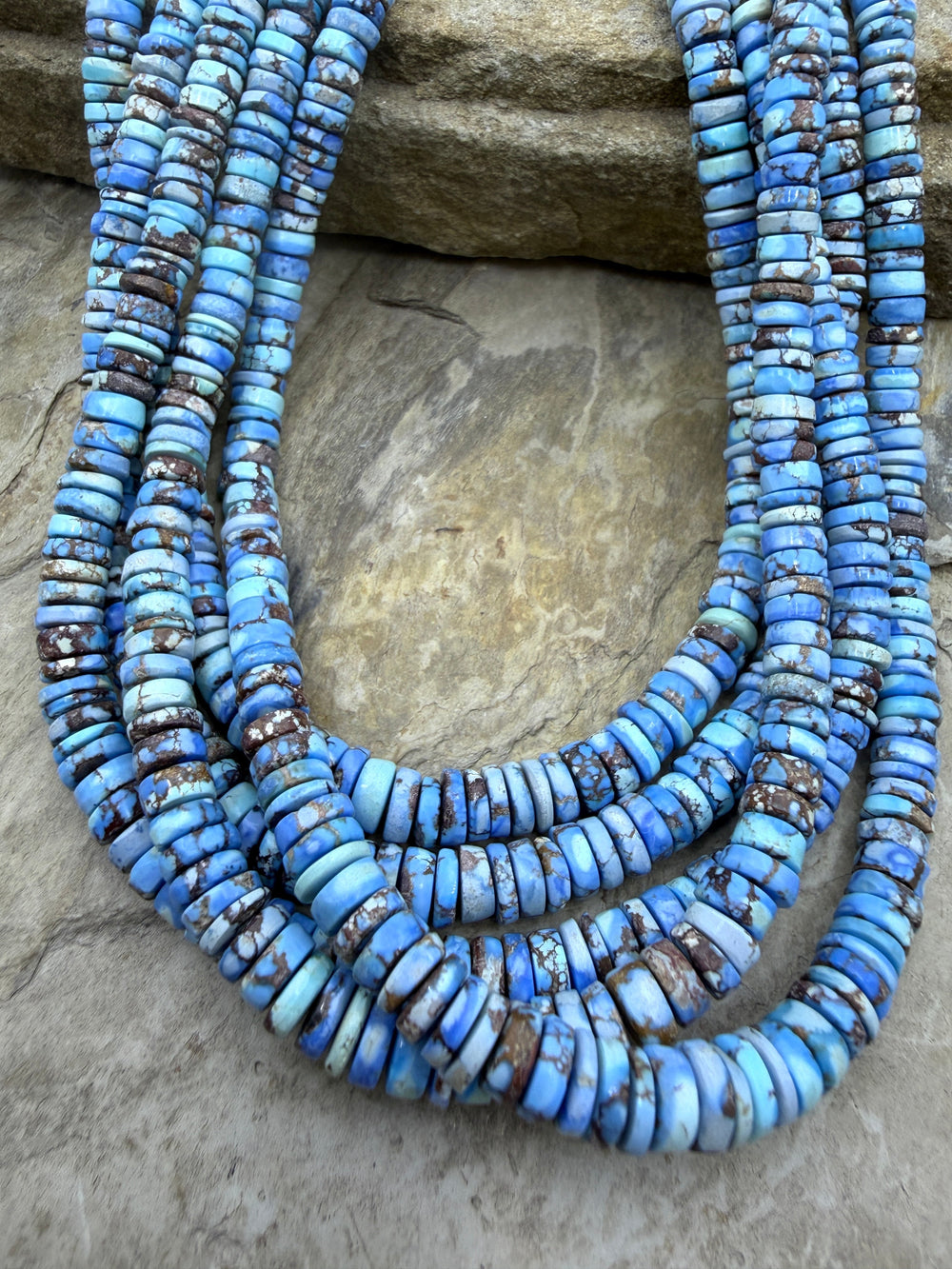 RARE AAA+ Golden Hills Turquoise (Kazakhstan) Heishi Beads
