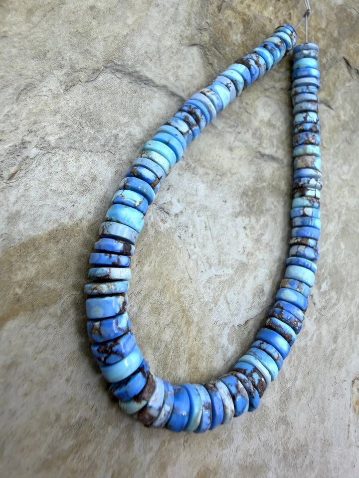 RARE AAA+ Golden Hills Turquoise (Kazakhstan) Heishi Beads