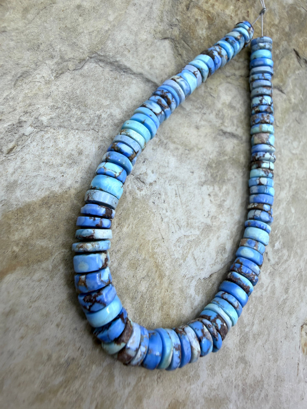 RARE AAA+ Golden Hills Turquoise (Kazakhstan) Heishi Beads