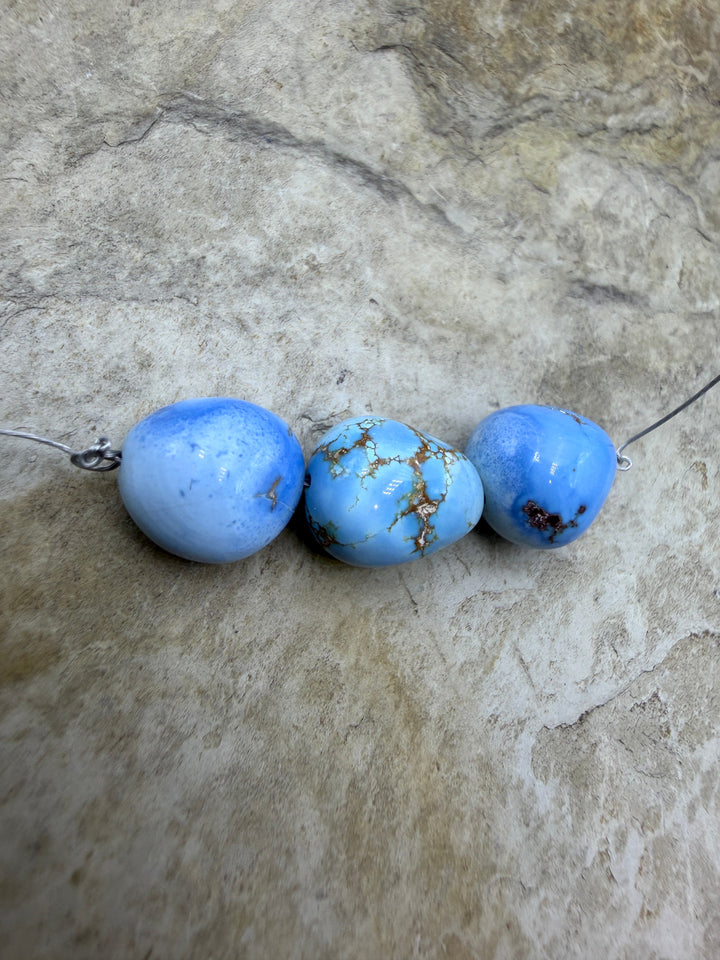 RARE AAA+ Golden Hills Turquoise (Kazakhstan) Large Rounded