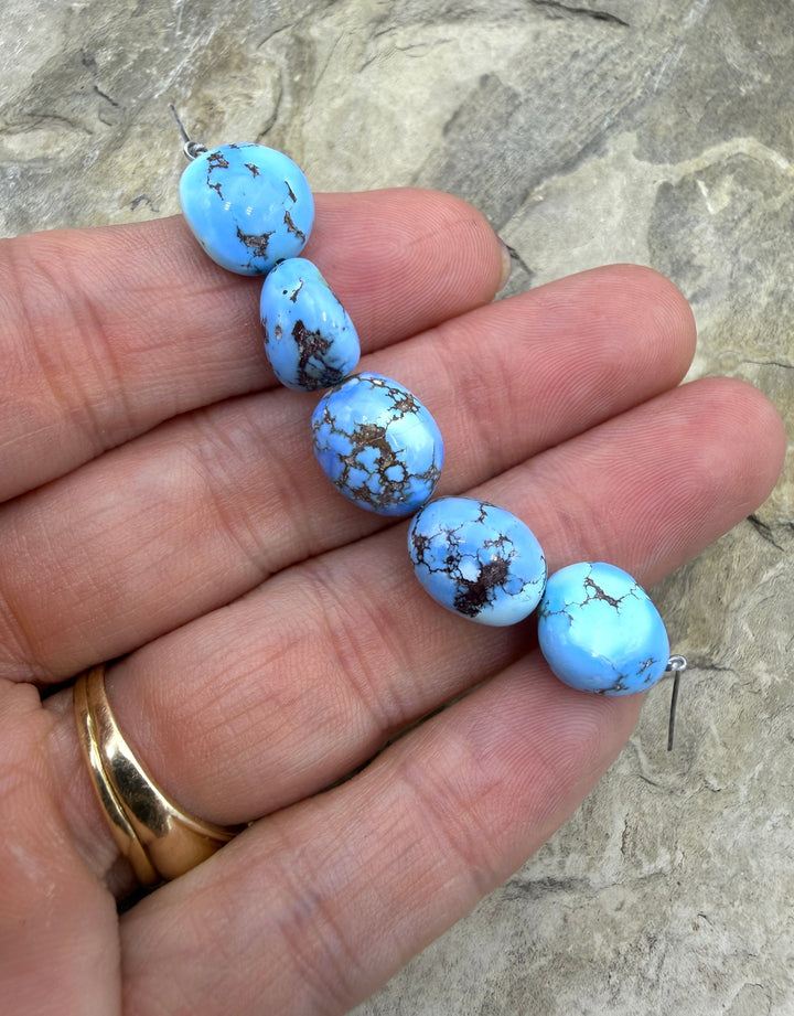 RARE AAA+ Golden Hills Turquoise (Kazakhstan) Large Rounded