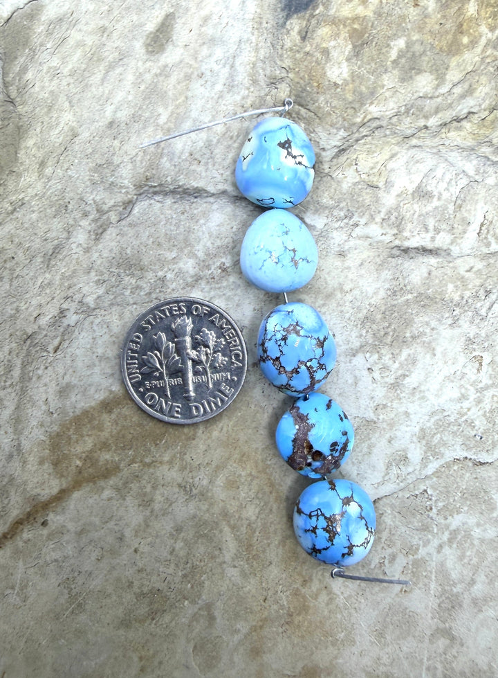 RARE AAA+ Golden Hills Turquoise (Kazakhstan) Large Rounded