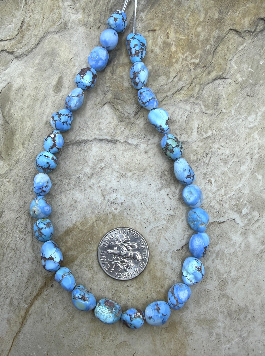 RARE AAA+ Golden Hills Turquoise (Kazakhstan) Large Rounded