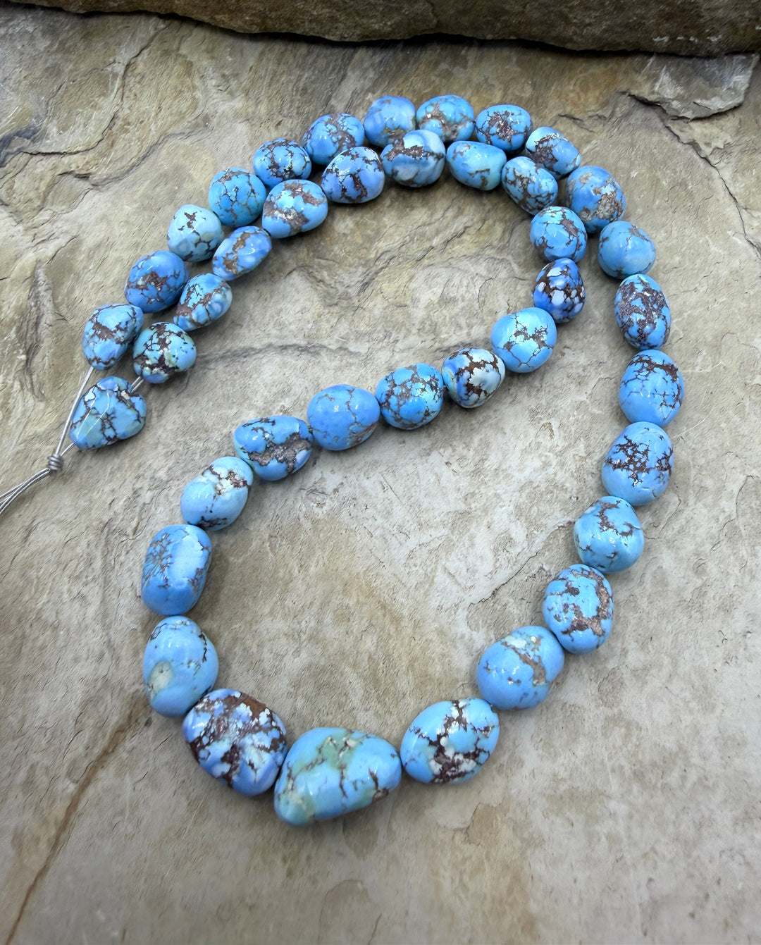 RARE AAA+ Golden Hills Turquoise (Kazakhstan) Large Rounded