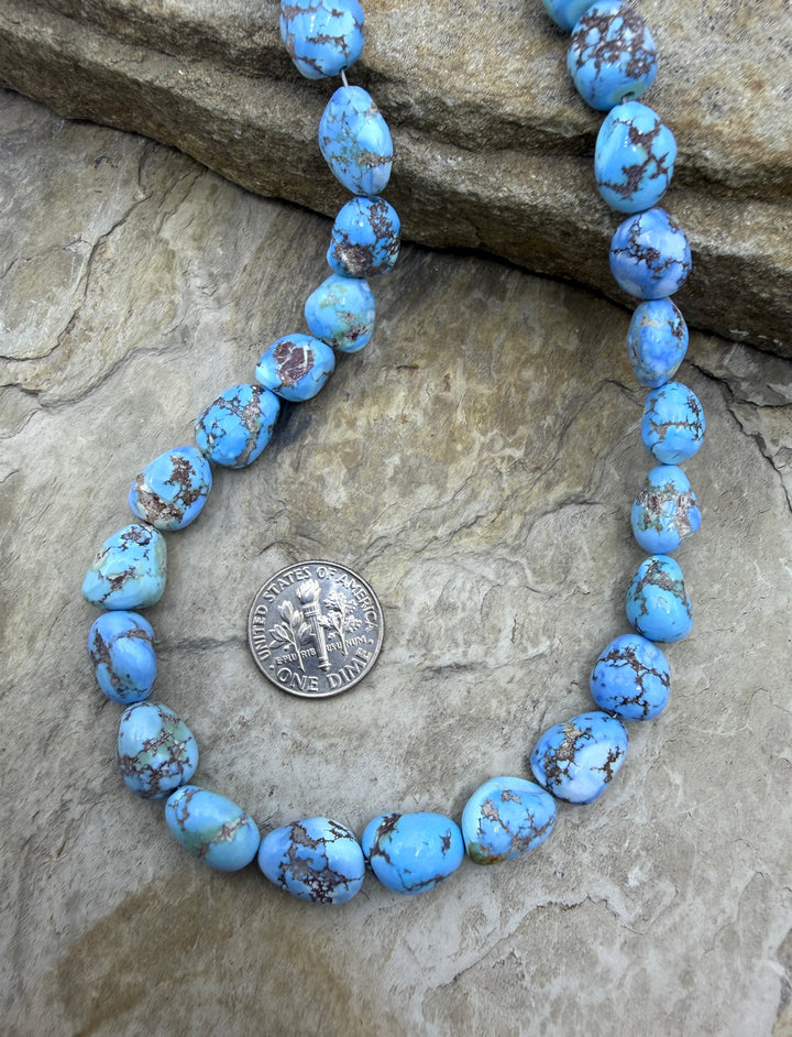 RARE AAA+ Golden Hills Turquoise (Kazakhstan) Large Rounded
