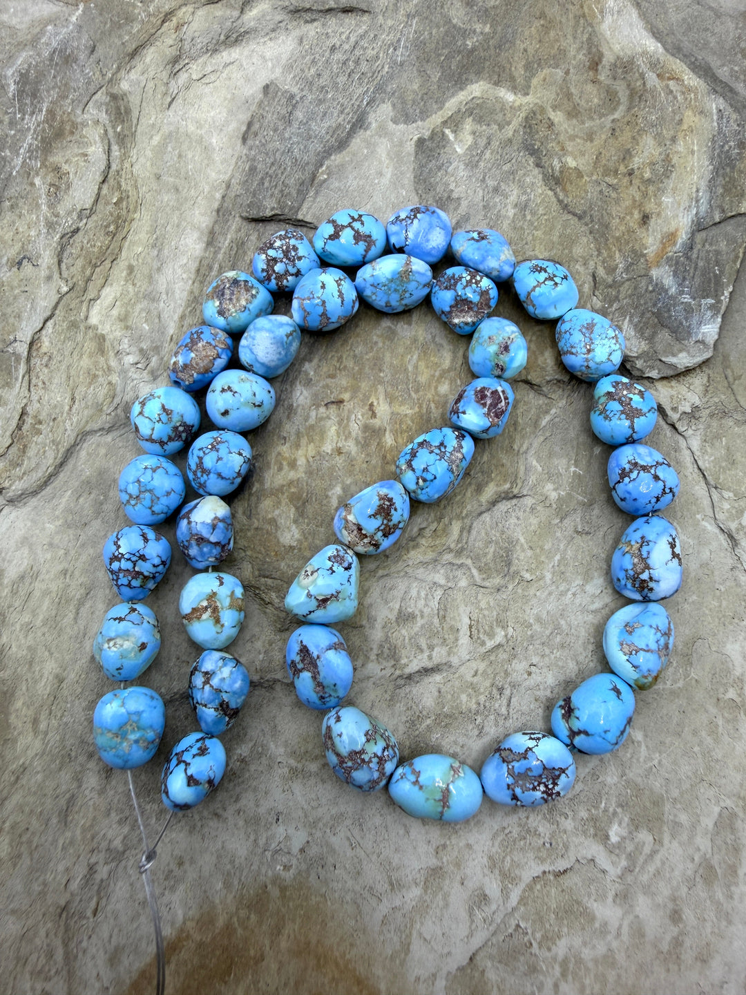 RARE AAA+ Golden Hills Turquoise (Kazakhstan) Large Rounded