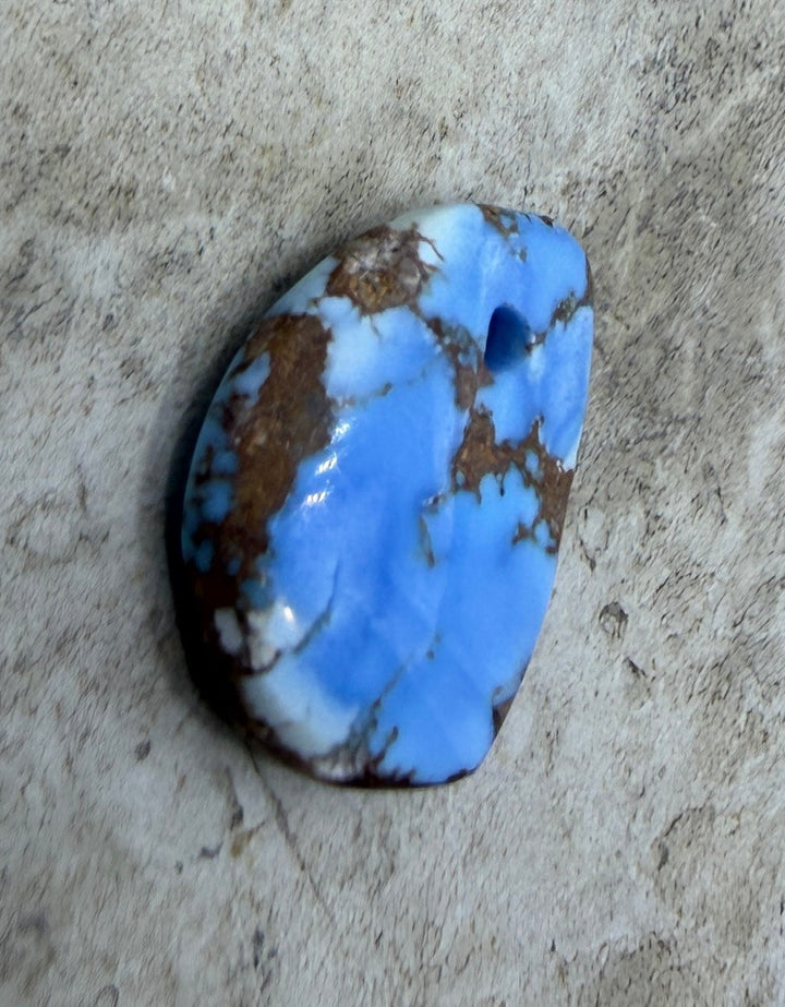 RARE AAA+ Golden Hills Turquoise (Kazakhstan) Nugget Bead