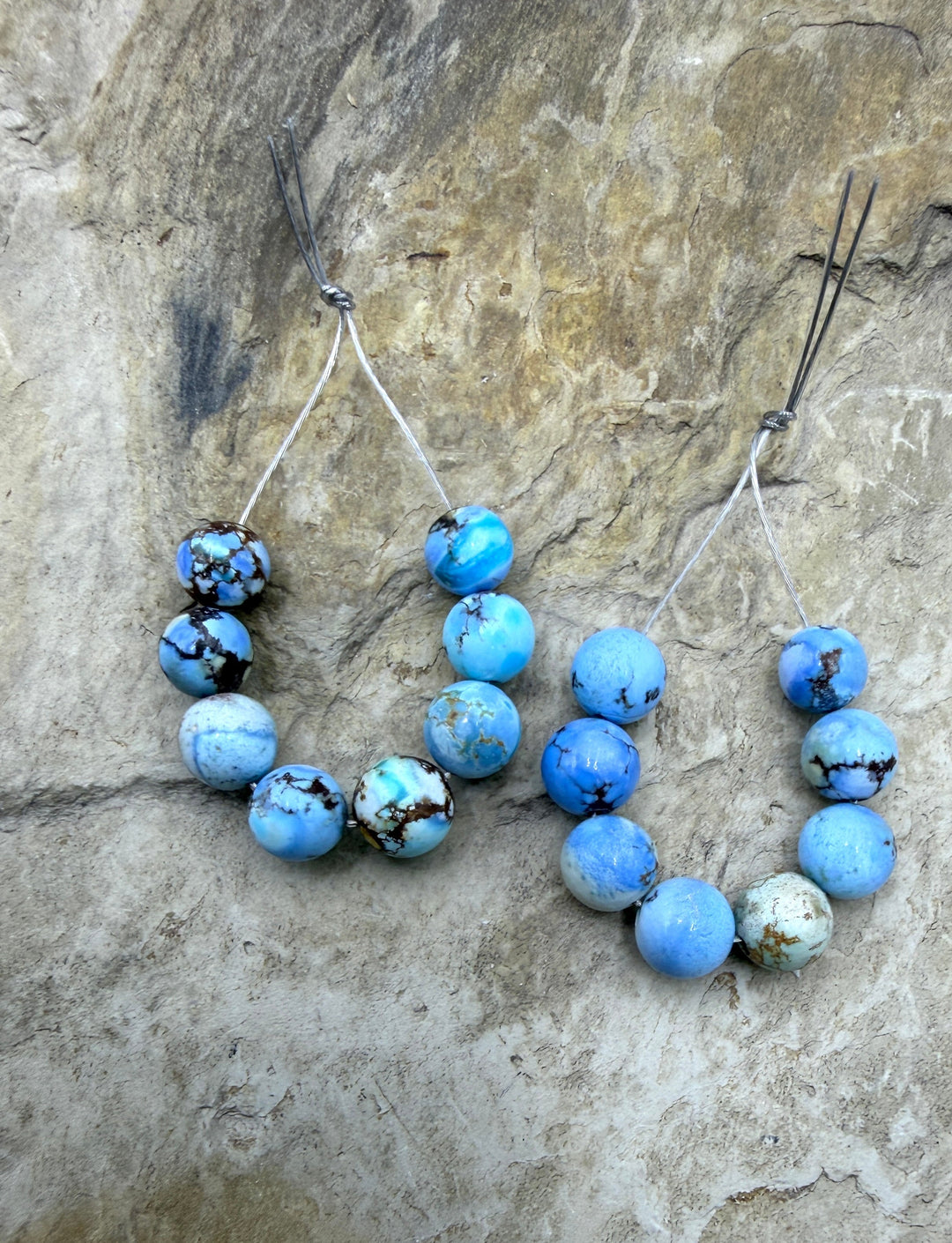 RARE AAA+ Golden Hills Turquoise (Kazakhstan) Round Beads