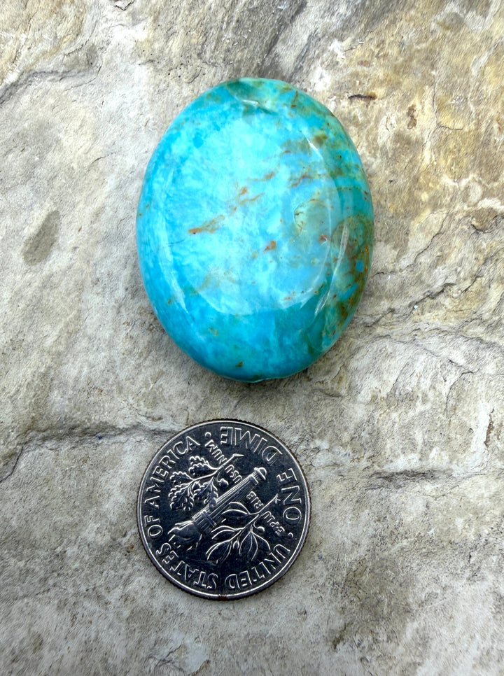 RARE AAA+ Royston Turquoise (NV) 24x32mm Handcut