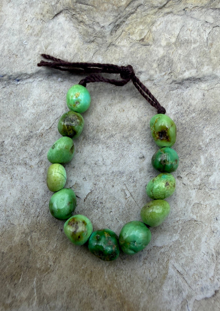 RARE AAA+ Sonoran Gold Turquoise (Mex) 4.5mm Smooth Rounded