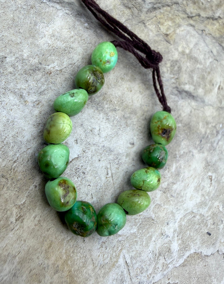 RARE AAA+ Sonoran Gold Turquoise (Mex) 4.5mm Smooth Rounded