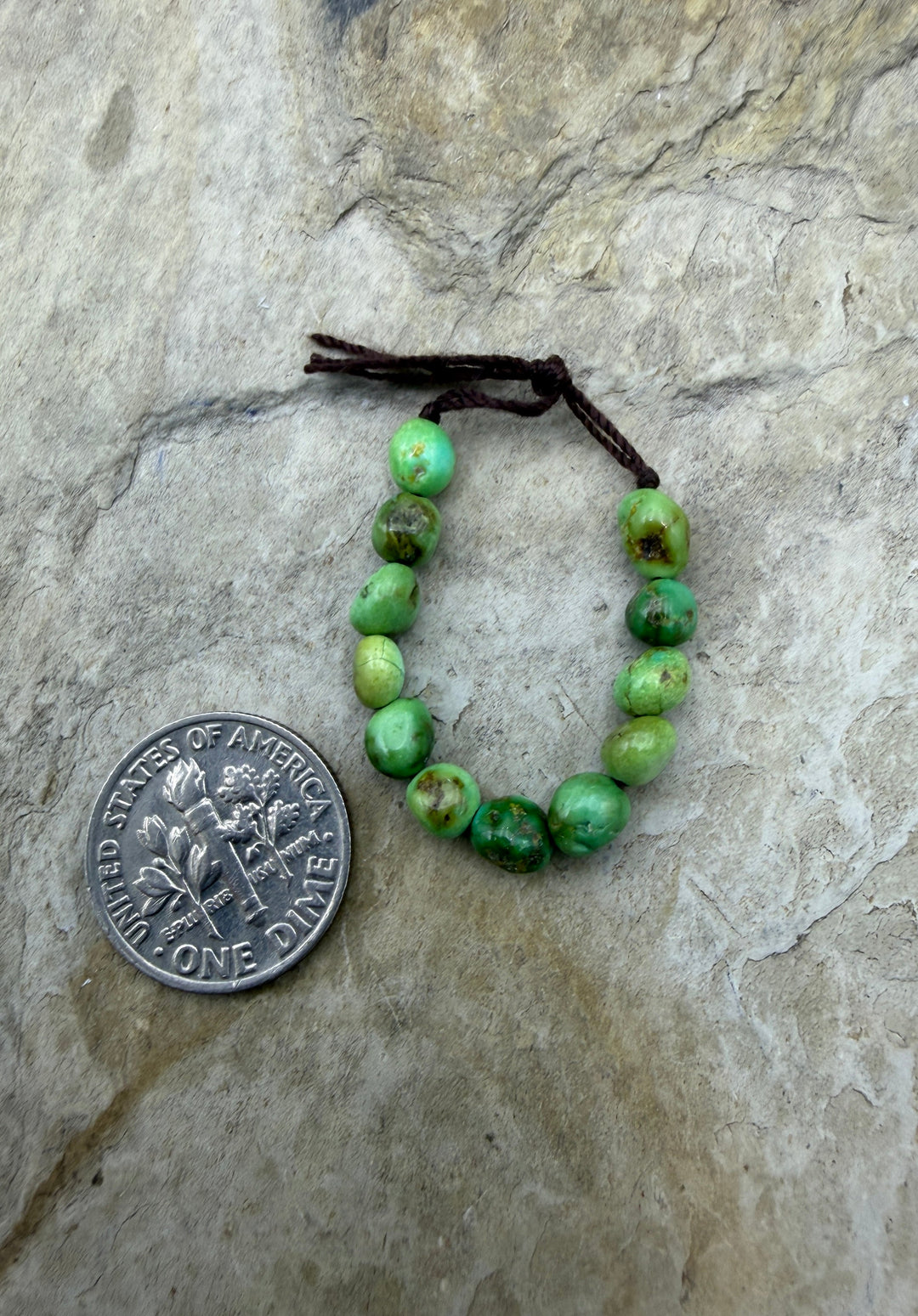 RARE AAA+ Sonoran Gold Turquoise (Mex) 4.5mm Smooth Rounded