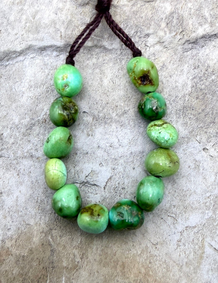 RARE AAA+ Sonoran Gold Turquoise (Mex) 4.5mm Smooth Rounded