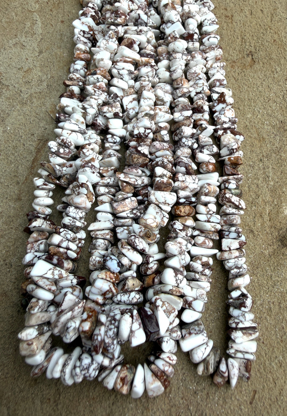 RARE Arizona Wild 6-8mm Chip Bead Strands 16 Inch Strand
