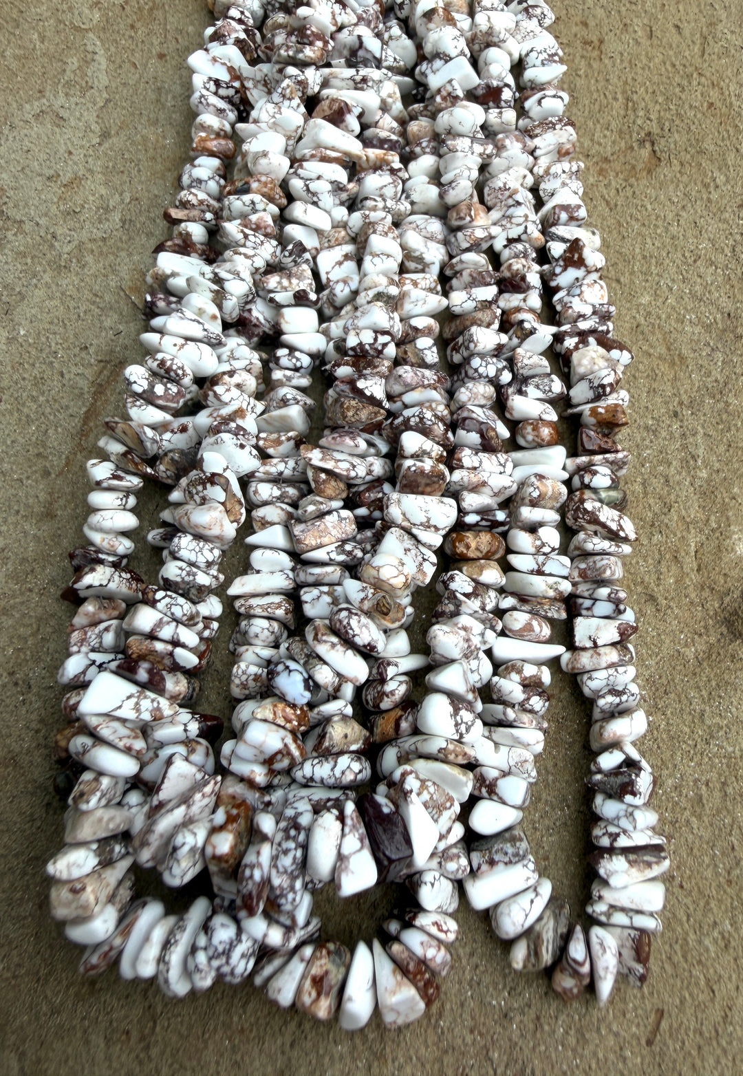 RARE Arizona Wild 6-8mm Chip Bead Strands 16 Inch Strand
