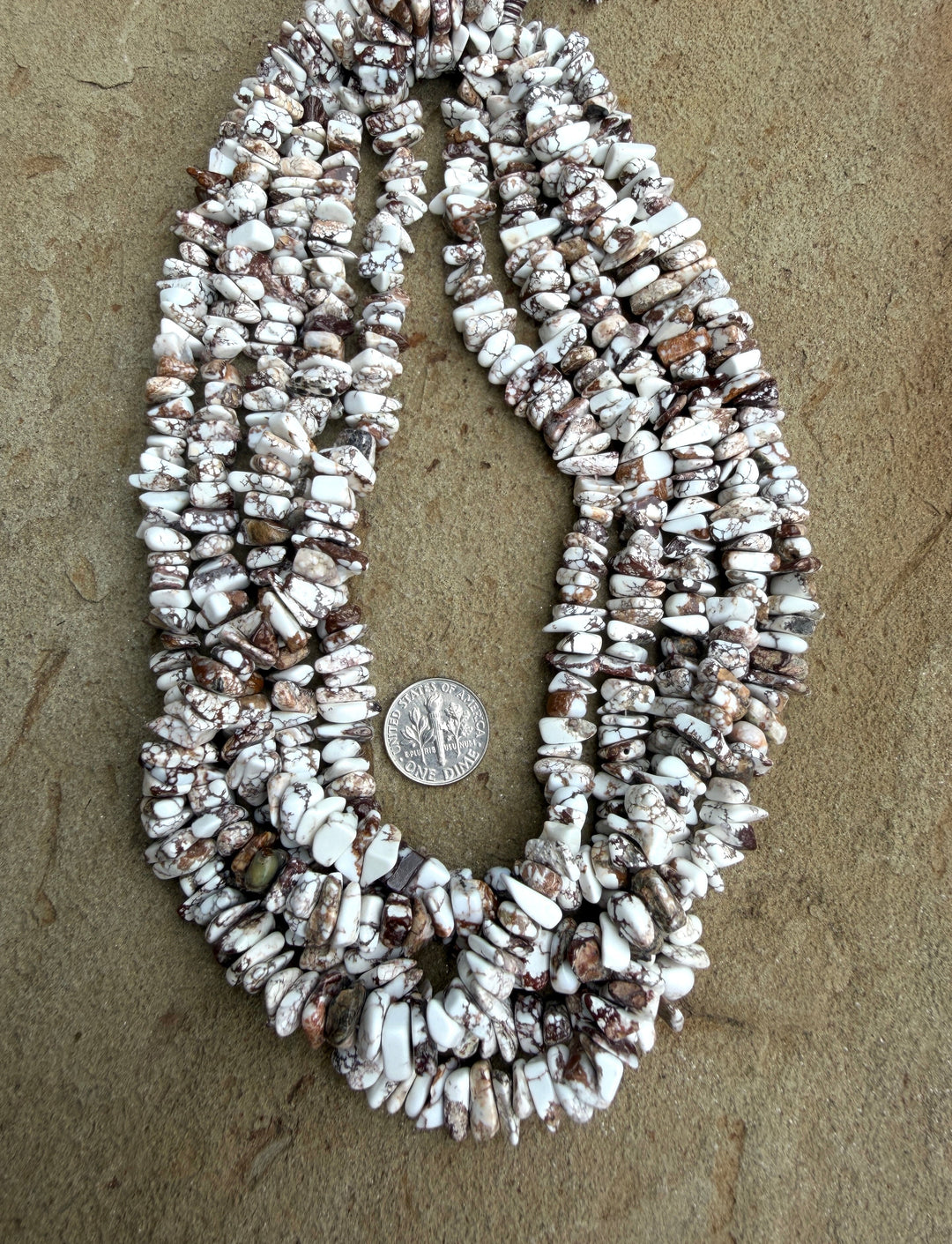RARE Arizona Wild 6-8mm Chip Bead Strands 16 Inch Strand