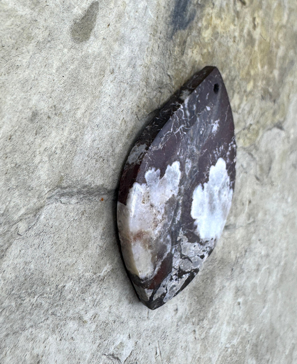 RARE Arizona Wild Horse Focal Pendant Bead 25x38mm - Wild