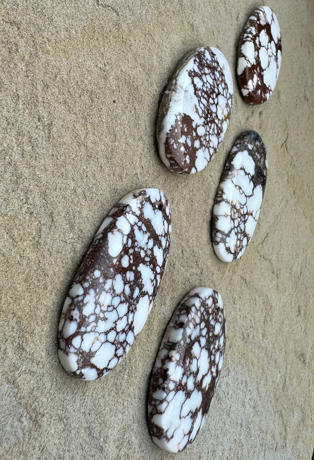 RARE Arizona Wild Horse GIANT Oval Focal Pendant Beads