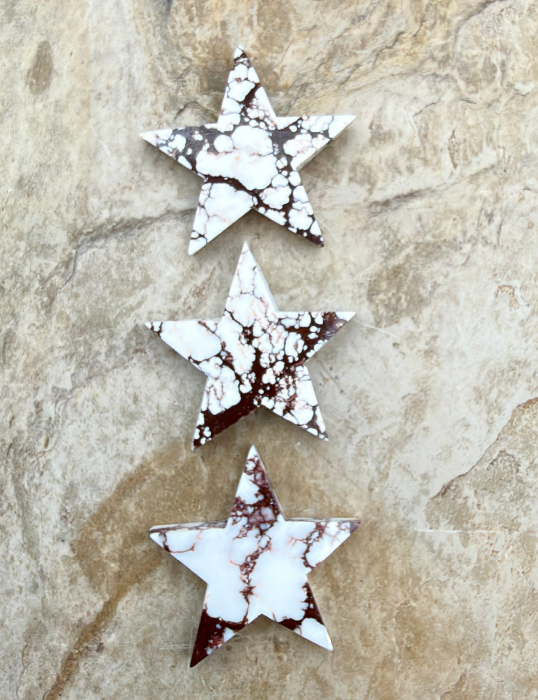 RARE Arizona Wild Horse Handcut Star Shaped Focal Pendant